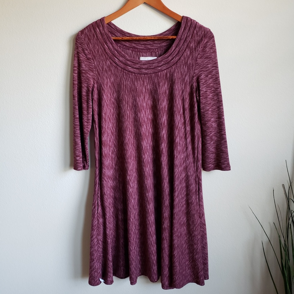 Anthropologie Saturday/Sunday | Maroon Dress